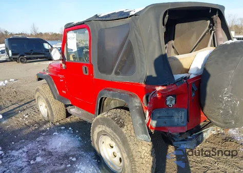 1998 Jeep Wrangler Sport from USA, damaged, VIN 1J4FY19S6WP731233